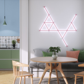 Nanoleaf Lines panelcover, pink