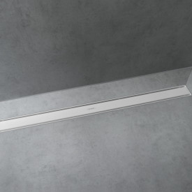 Hansgrohe Raindrain Match avløpsrenne, 800 mm, matt hvit