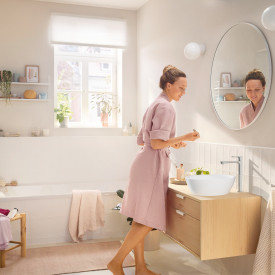 Hansgrohe Rebris S 240 tvättställsblandare, krom