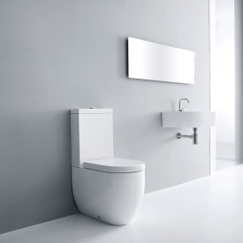 Lavabo Flo toilet, mat hvid