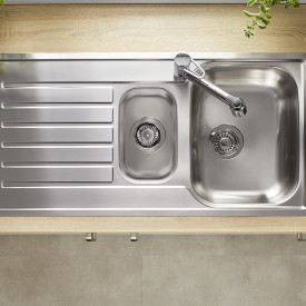 Blanco Lantos II 6 S-IF UX køkkenvask, 100x50 cm, rustfrit stål