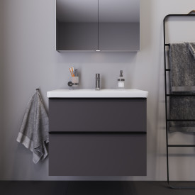 Duravit D-Neo møbelpakke, 80x48 cm, mat grå