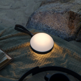 Nordlux Bring To-Go genopladelig lampe, hvid/sort