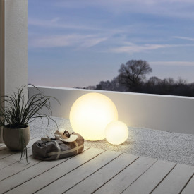 Eglo Monterolo utendørs gulvlampe, Ø30 cm