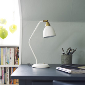 Superliving Urban bordlampe, hvid