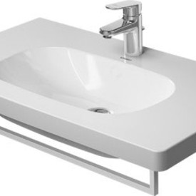 Duravit Vero håndklædeholder til håndvask, 81 cm, krom