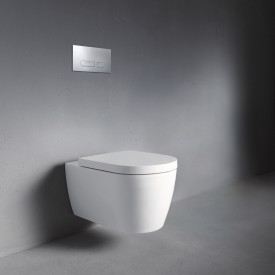 Duravit ME by Starck væghængt toilet, uden skyllekant, hvid