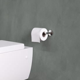 Cosmic Start toiletrulleholder, krom