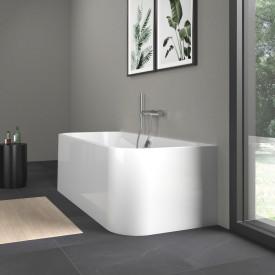 Duravit Happy D.2 badekar, 180x80 cm, hvid