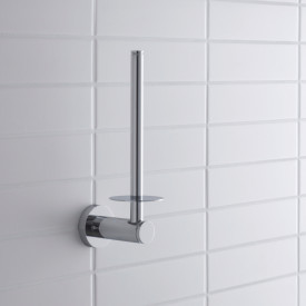 Duravit D-Code reservepapirholder, krom