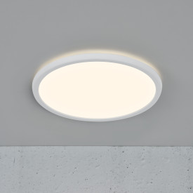 Nordlux Oja plafond, 3-trins-dæmp, hvid, Ø29 cm