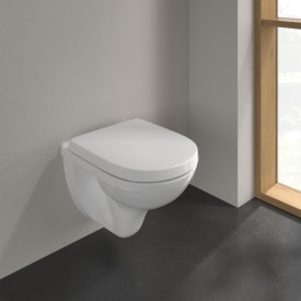 Villeroy & Boch O.Novo vägghängd toalett, rengöringsvänlig, vit