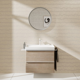 Hansgrohe Xarita S spejl med lys, sensor, dæmpbar, 70 cm, mat hvid