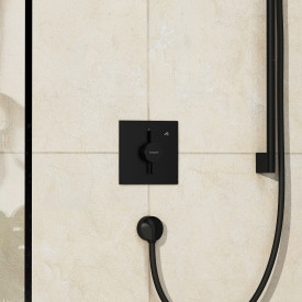 Hansgrohe DuoTurn E duschblandare, svart