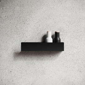 Nichba Shelf U40 hylde, 40x8 cm, sort
