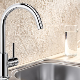 Blanco Mida kjøkkenarmatur, krom