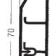 Rehau fodpanel 20/70mm