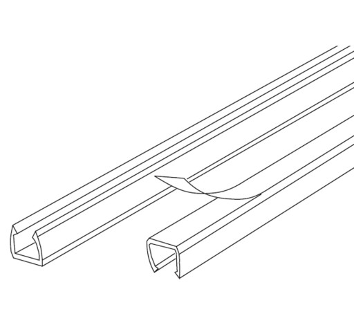 Billede af 2 meter Minikanal LC 45 4x5,5 mm klar