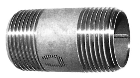 1/4" x 30 mm Nippelrør AISI 316