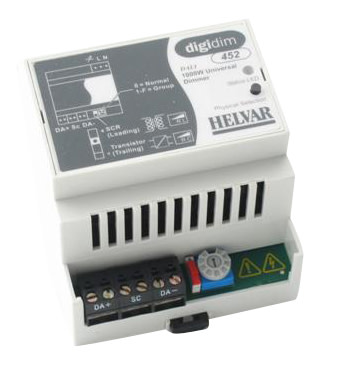 Digidim452 Dimmer 1x1000W Backuptype - El