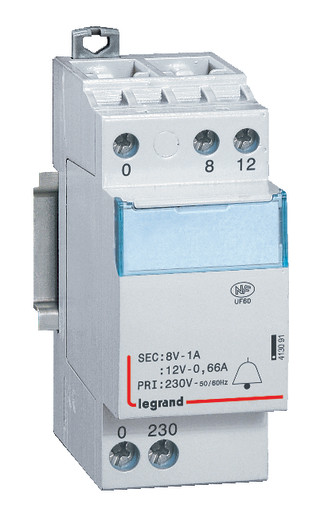 RINGETRAFO 8V/12V AC 8VA