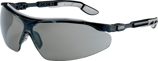 Sikkerhetsbrille Uvex I-Vo, sort/grå med mørk linse Verktøy > Utstyr