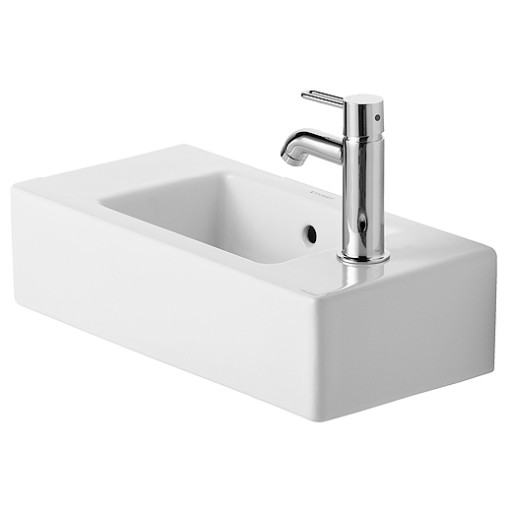 Duravit Vero servant, 50x25 cm, høyre, hvit