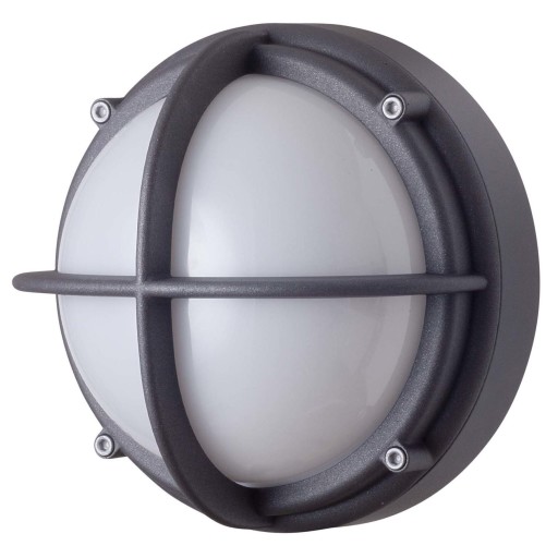 Skotlampe Led 3000k V2 Uafskærmet Opal Grafit