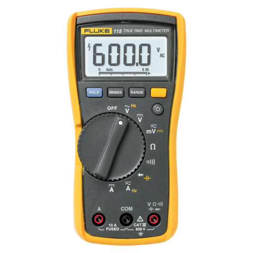 Billede af FLUKE MULTIMETER 115 SAND RMS