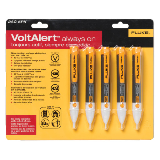 Billede af FLUKE SPÆNDINGSTESTER 2AC(5PK)