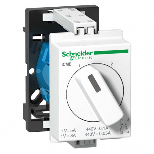 Billede af OMSKIFTER ICME 10A 1SL+1BR 1-2