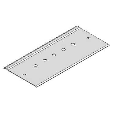 Billede af Montageplade for Deleskinne 500 mm FZS