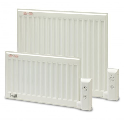 Billede af Radiator Oliefyldt 600W m/stikprop, H:300 mm, m/væg/gulvstativ