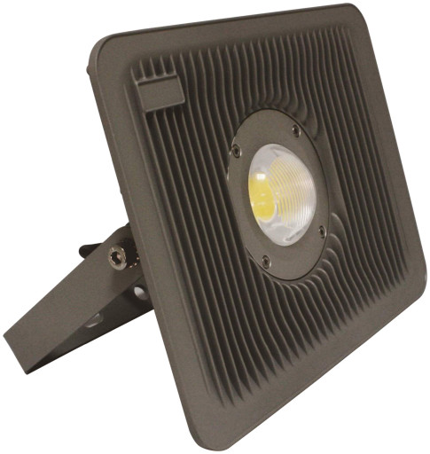 Flomlys Ispot LED 50W, 3650 lumen, 4500K, industrisvart Backuptype - El