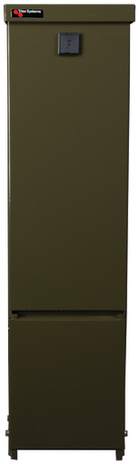 Billede af Gadeskab tomt SCC 264 700x264x198 mm, uden gæller, grøn