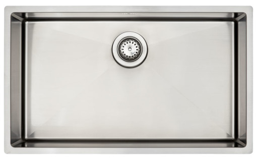 Lavabo Kubus 700 soft kjøkkenvask, 74x44 cm, rustfritt stål