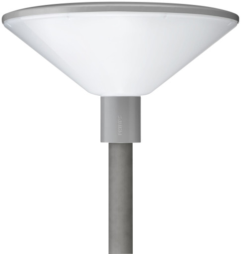 Parkarmatur TownGuide BDP102 16,3W, 1158 lumen, 830, IP66, grå