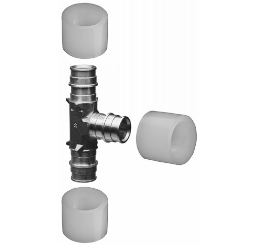 Uponor Q&E tee NKB DR 18-18-18 Backuptype - VVS