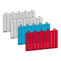 1000 stk KLEMMEMERKING 1-50 VE 5MM Backuptype - El