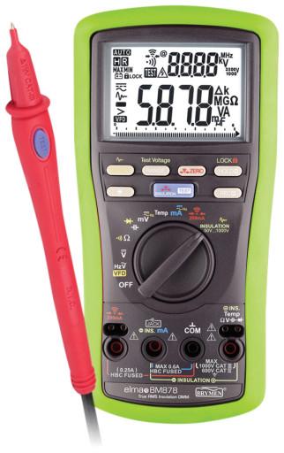 Billede af Isolationsmultimeter Elma BM878