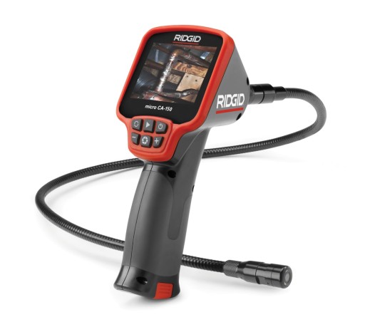 Ridgid Micro CA-150 inspeksjonskamera - 3,5" fargeskjerm