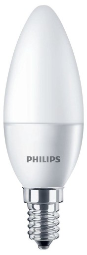 Philips LED E14 Kertepære-4W = 25W-Mat