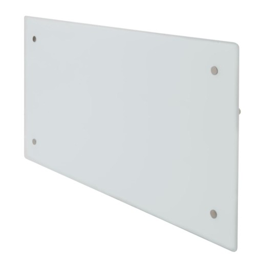 Adax Glass Varmepanel Clea H 04 KWT, 400W 230V med WiFi, hvit Panelovn