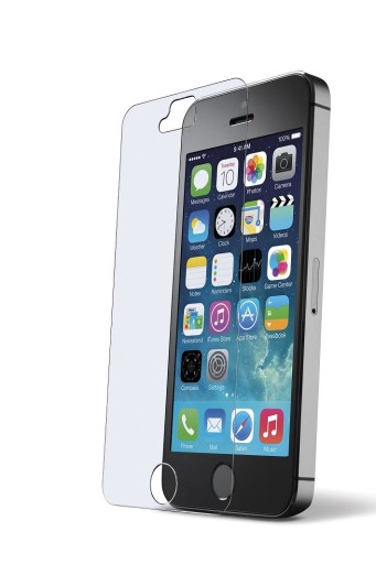 Cellularline Second Glas, Hardt Beskyttelsesglass til iPhone 5/5S Hus &amp; hage > SmartHome &amp; elektronikk