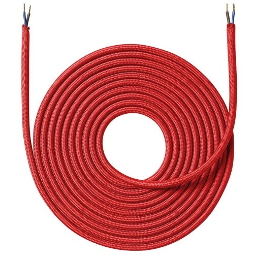 Stofledning 4 meter, R?d