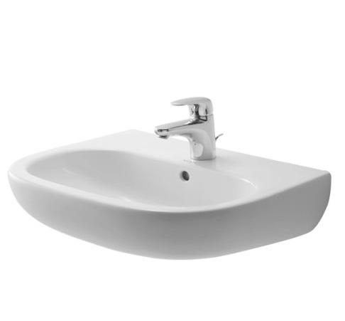 Duravit D-Code servant, 55x43 cm, hvit