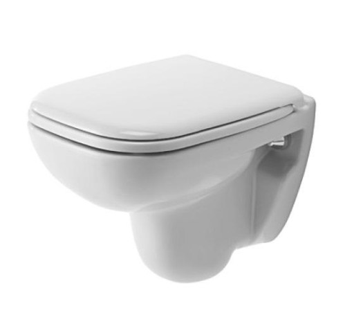 Duravit D-Code vegghengt toalett, hvit