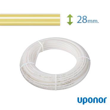 50 meter Uponor universal pex rør til vann og varme, 28 mm Tekniske installasjoner > Rør &amp; rørdeler