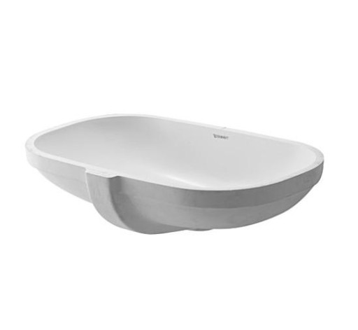 Duravit D-Code servant, 52,5x32 cm, hvit