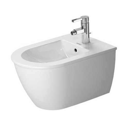 Duravit Darling new bidet, vegghengt, rengjøringsvennlig, hvit